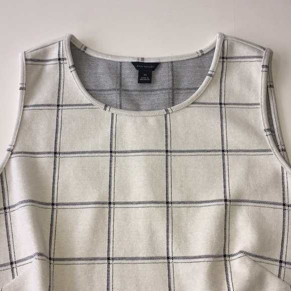 Ann Taylor peplum top. Worn once - Picture 2 of 3